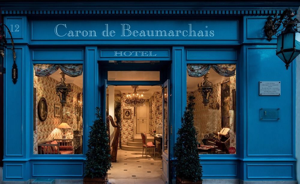 Hotel Caron De Beaumarchais Paris Exterior photo